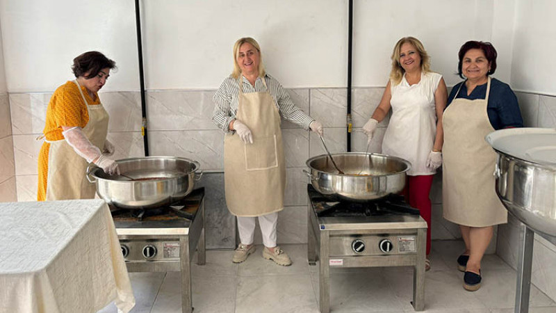 Mamak Kadın Kooperatifi'nde kış hazırlığı başladı