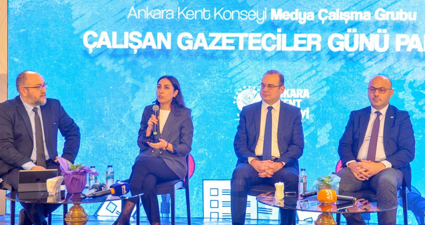 Ankara Kent Konseyi'nden 10 Ocak Çalışan Gazeteciler Günü Paneli